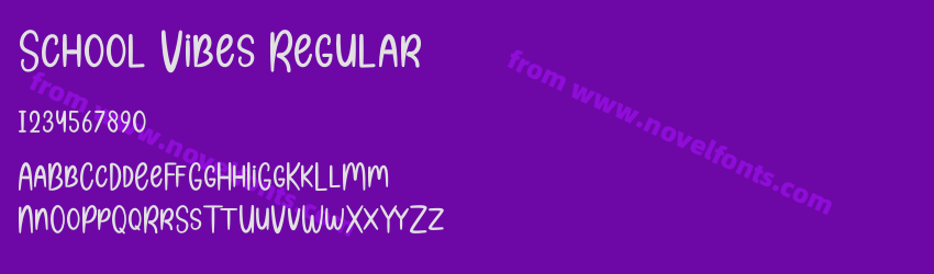 School Vibes RegularPreview School Vibes RegularPreview