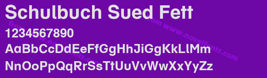 Schulbuch Sued FettPreview Schulbuch Sued FettPreview