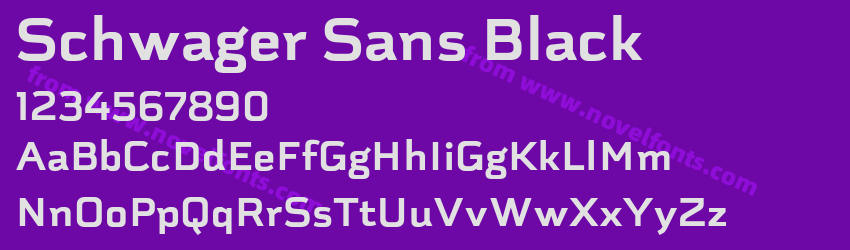Schwager Sans BlackPreview Schwager Sans BlackPreview