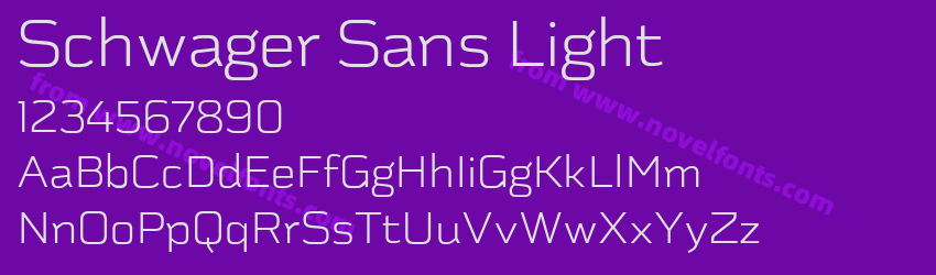 Schwager Sans LightPreview Schwager Sans LightPreview