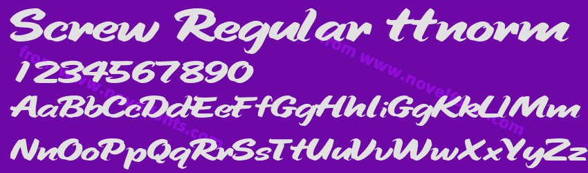 Screw Regular ttnormPreview Screw Regular ttnormPreview