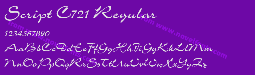 Script C721 RegularPreview Script C721 RegularPreview