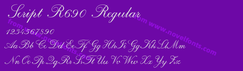Script R690 RegularPreview Script R690 RegularPreview