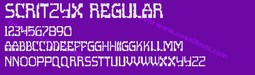 ScritzyX RegularPreview ScritzyX RegularPreview