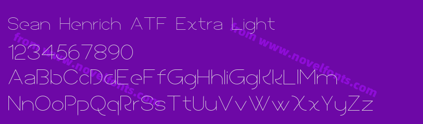 Sean Henrich ATF Extra LightPreview Sean Henrich ATF Extra LightPreview