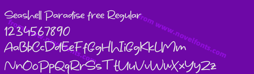 Seashell Paradise free RegularPreview Seashell Paradise free RegularPreview