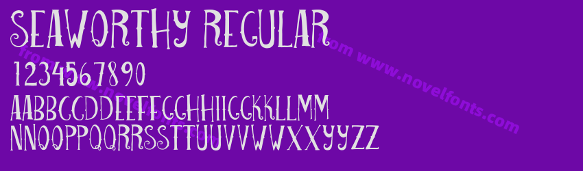 Seaworthy RegularPreview Seaworthy RegularPreview