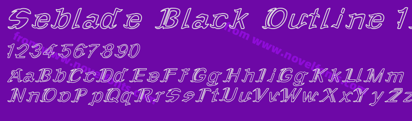 Seblade Black Outline 1RRPreview Seblade Black Outline 1RRPreview