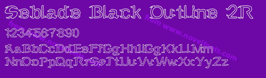 Seblade Black Outline 2RPreview Seblade Black Outline 2RPreview