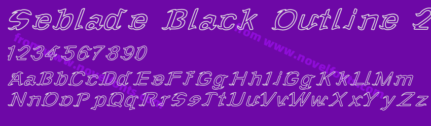 Seblade Black Outline 2RRPreview Seblade Black Outline 2RRPreview