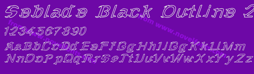 Seblade Black Outline 2RRPreview Seblade Black Outline 2RRPreview