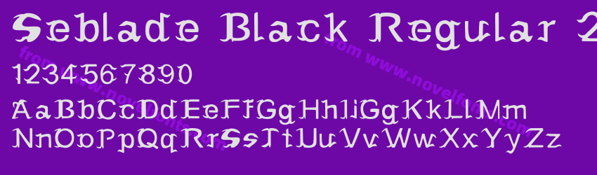 Seblade Black Regular 2Preview Seblade Black Regular 2Preview