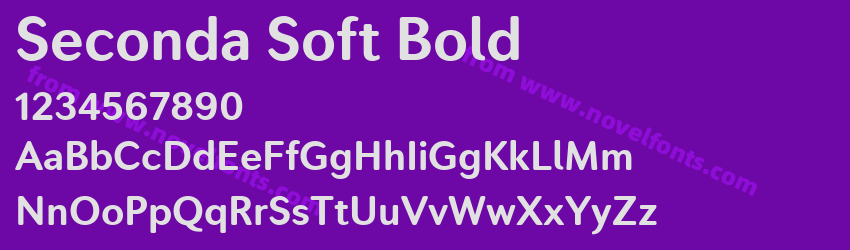 Seconda Soft BoldPreview Seconda Soft BoldPreview