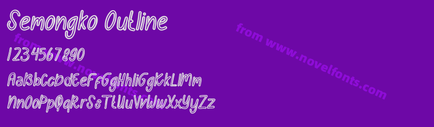 Semongko OutlinePreview Semongko OutlinePreview