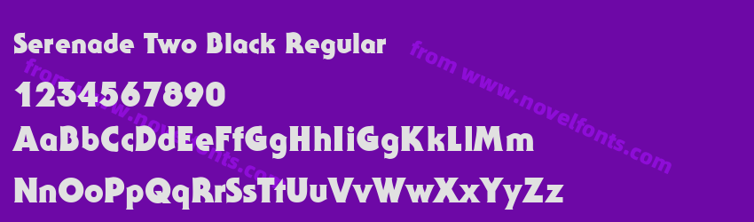 Serenade Two Black RegularPreview Serenade Two Black RegularPreview