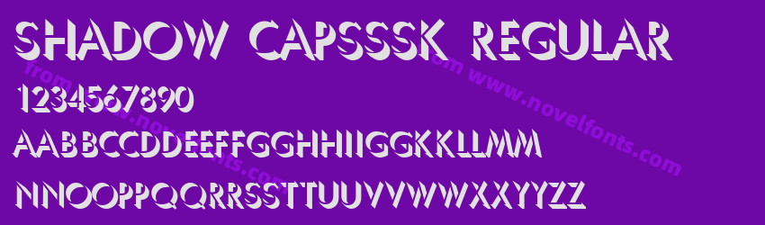 Shadow CapsSSK RegularPreview Shadow CapsSSK RegularPreview