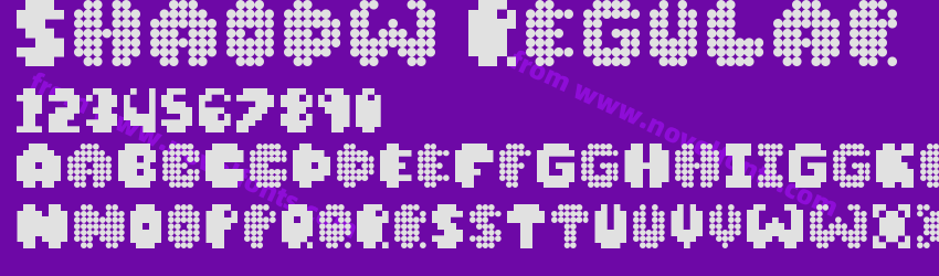 Shaodw RegularPreview Shaodw RegularPreview
