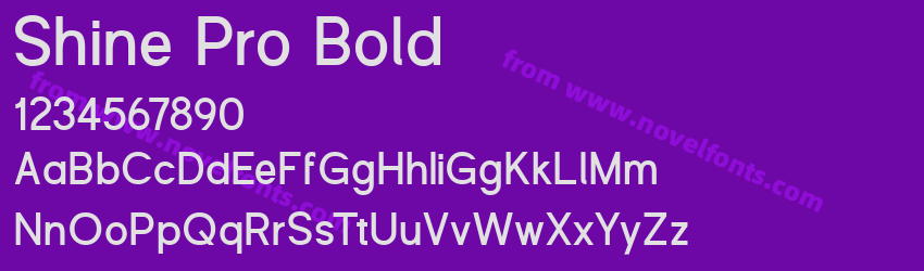 Shine Pro BoldPreview Shine Pro BoldPreview