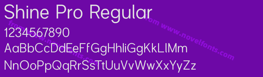 Shine Pro RegularPreview Shine Pro RegularPreview
