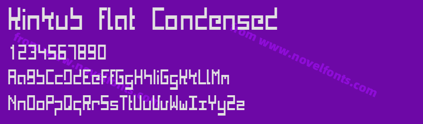 Kinkub flat CondensedPreview