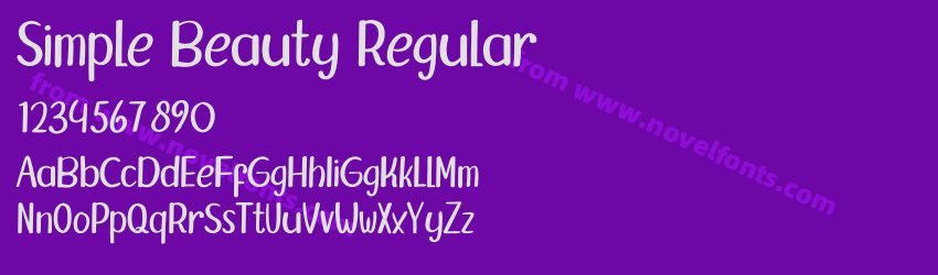 Simple Beauty RegularPreview Simple Beauty RegularPreview