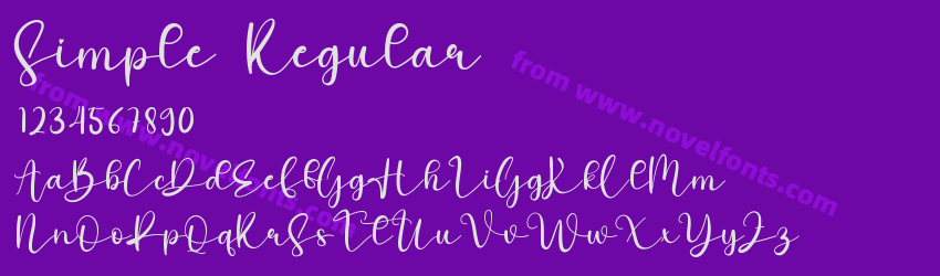 Simple RegularPreview Simple RegularPreview