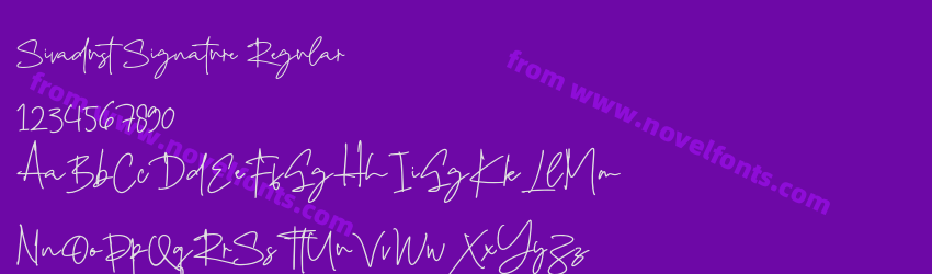 Sivadust Signature RegularPreview Sivadust Signature RegularPreview