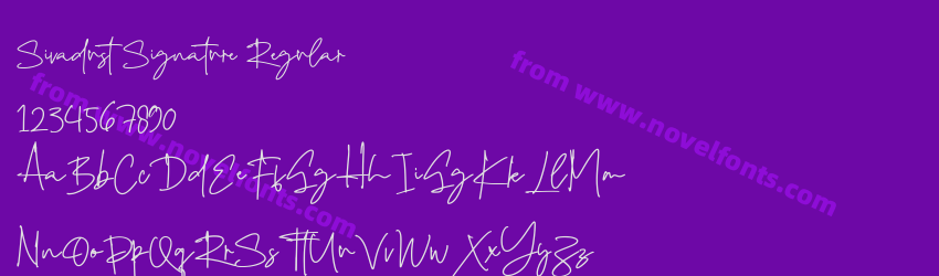 Sivadust Signature RegularPreview Sivadust Signature RegularPreview