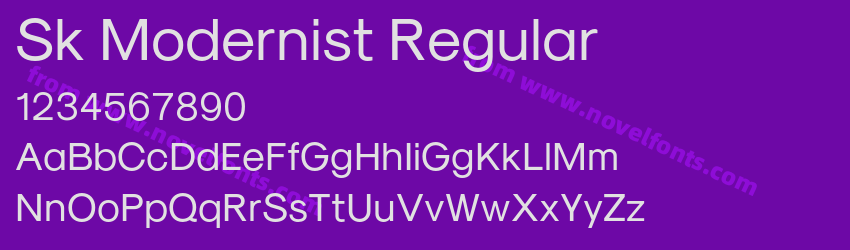 Sk Modernist RegularPreview Sk Modernist RegularPreview
