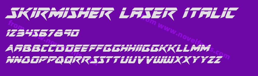 Skirmisher Laser ItalicPreview Skirmisher Laser ItalicPreview