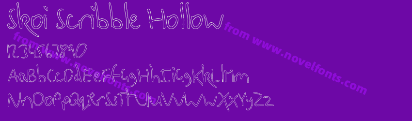 Skoi Scribble HollowPreview Skoi Scribble HollowPreview