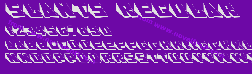 Slants RegularPreview Slants RegularPreview