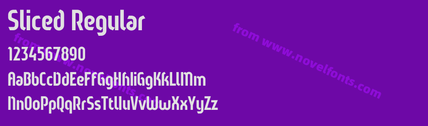 Sliced RegularPreview Sliced RegularPreview