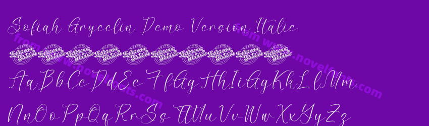 Sofiah Grycelin Demo Version ItalicPreview Sofiah Grycelin Demo Version ItalicPreview