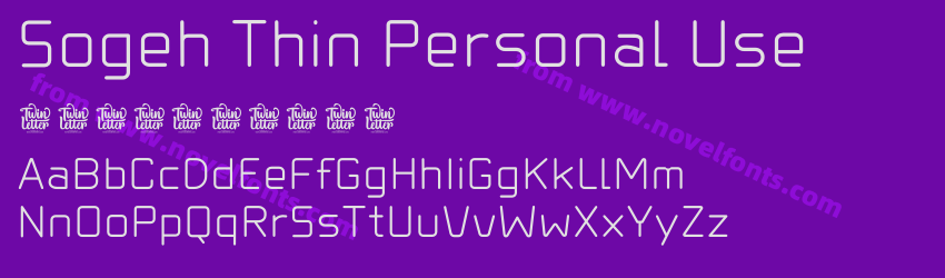 Sogeh Thin Personal UsePreview