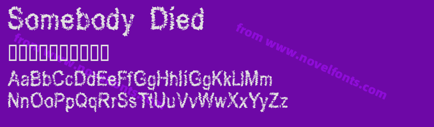 Somebody DiedPreview Somebody DiedPreview