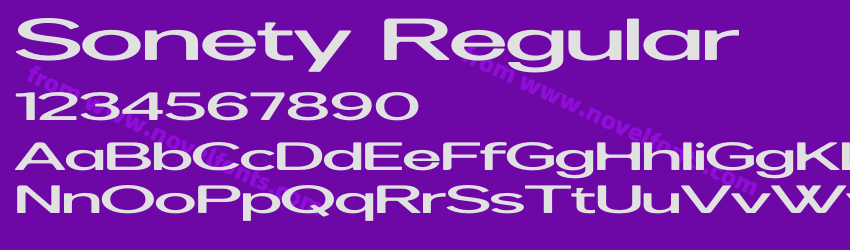 Sonety RegularPreview Sonety RegularPreview