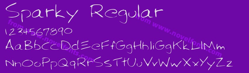 Sparky RegularPreview Sparky RegularPreview