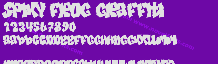 Spiky Frog GraffitiPreview Spiky Frog GraffitiPreview