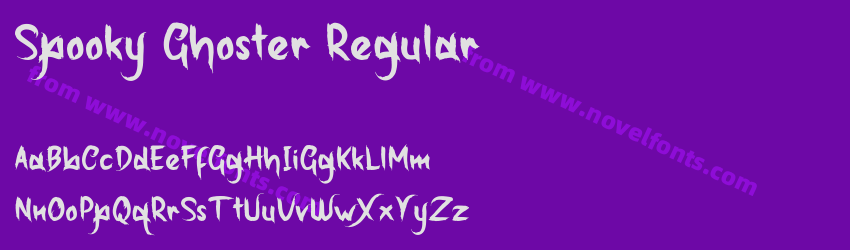 Spooky Ghoster RegularPreview Spooky Ghoster RegularPreview
