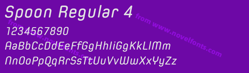 Spoon Regular 4Preview Spoon Regular 4Preview