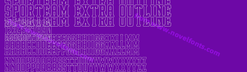 Sporteam Extra OutlinePreview Sporteam Extra OutlinePreview