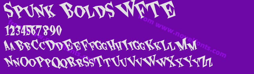 Spunk BoldSWFTEPreview Spunk BoldSWFTEPreview