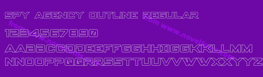 Spy Agency Outline RegularPreview Spy Agency Outline RegularPreview
