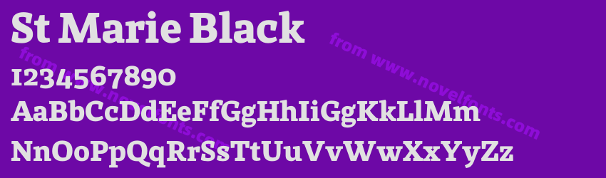 St Marie BlackPreview St Marie BlackPreview