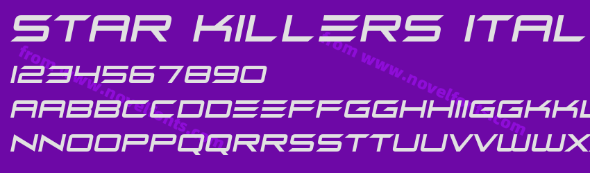 Star Killers ItalicPreview Star Killers ItalicPreview