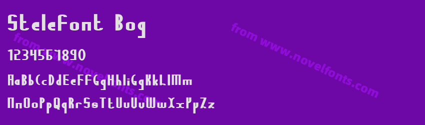 Stelefont BogPreview Stelefont BogPreview