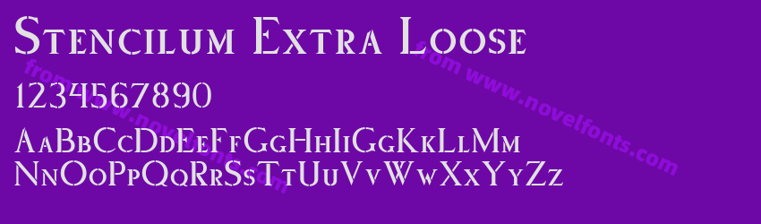 Stencilum Extra LoosePreview Stencilum Extra LoosePreview