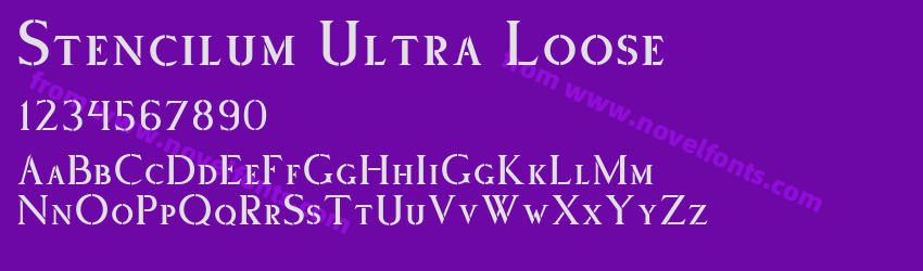 Stencilum Ultra LoosePreview Stencilum Ultra LoosePreview