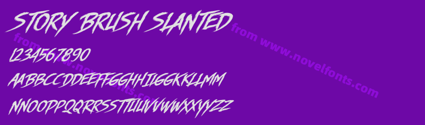 Story Brush SlantedPreview Story Brush SlantedPreview